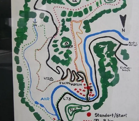 Eifelpension Brueckenschenke 住宿加早餐酒店 3*